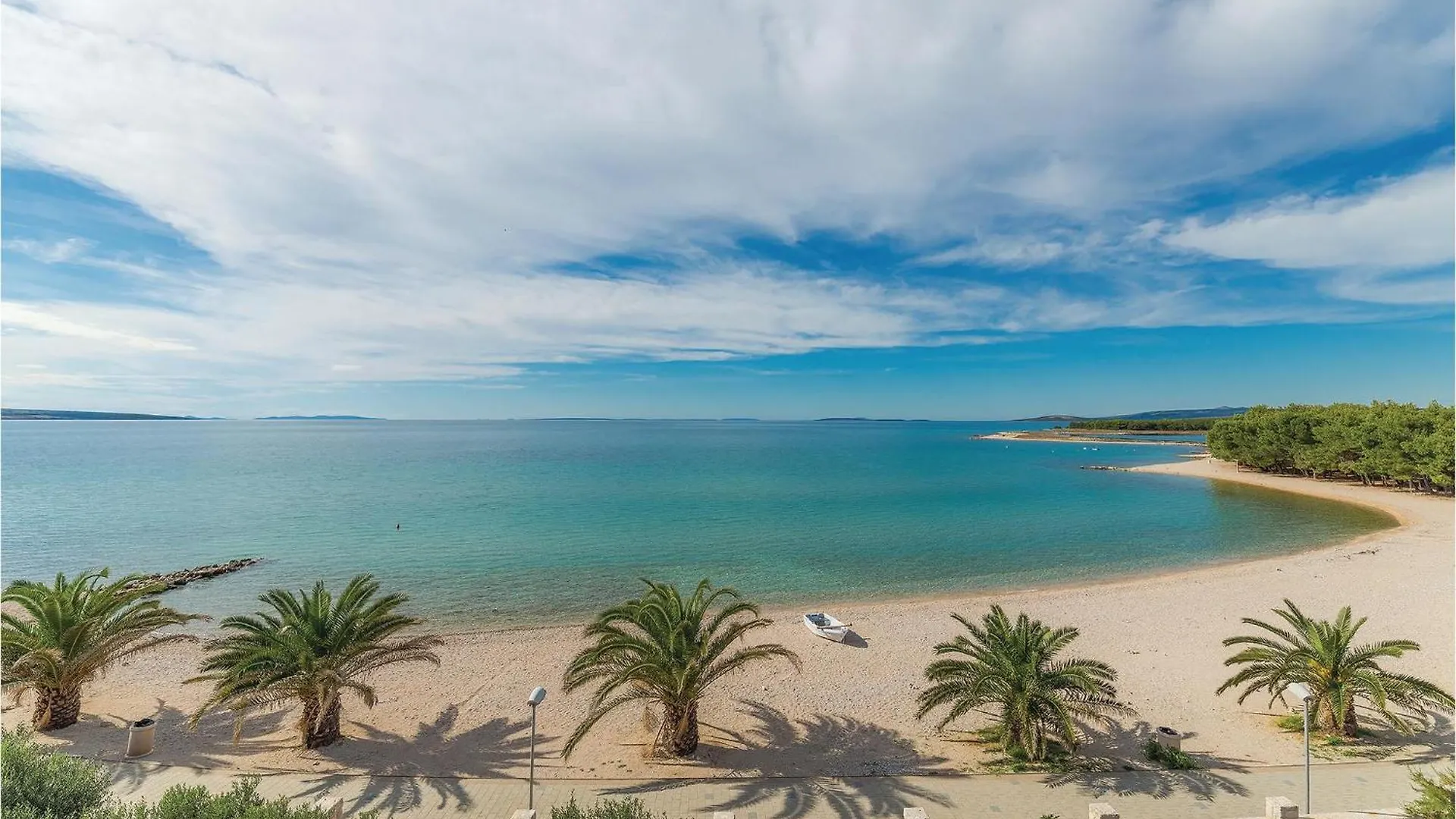Nice Apartment In Povljana With House Sea View